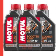Motul Scooter Power 5W40 4T MA 1 lt 3'lü Motorsiklet Yağı