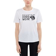 Mountain Hardwear Mhw Logo Kadın Beyaz Kısa Kollu T-shirt