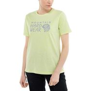 Mountain Hardwear Mhw Logo Kadın Sarı Kısa Kollu T-shirt