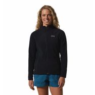 Mountain Hardwear Polartec Microfleece Full Zip Kadın Polar Siyah Sweatshirt