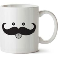 Moustachio Baskılı Kupa