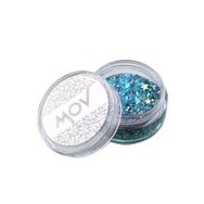MOV Glitter No: 5 Mavi Jel Formlu Parlak 12 ml Makyaj Simi