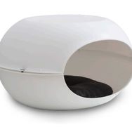 Mp Bergamo 57x38x31 cm Beyaz Luna Plastik Kedi Evi