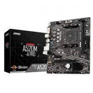 MSI A520M-A PRO AMD A520 4600MHz DDR4 Soket AM4 Micro ATX Anakart