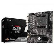 Msi A520M Pro Amd A520 Soket Am4 Ddr4 4600 Mhz Oc M2 Anakart
