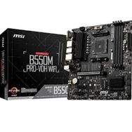 MSI B550M PRO-VDH Wi-Fi AM4 DDR4 4400Mhz HDMI DVG VGA  M.2 USB3.2 WIFI MATX Anakart