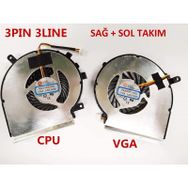 MSI GE72-6QD Sağ Fan