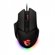 MSI GG CLUTCH GM20 ELITE GAMING MOUSE 6.400 DPI PIXART PAW3309 OPTIK SENSOR RGB LED 2.0M KABLO AYARLANABILIR AGIRLIK USB BAGLANTI OYUNCU FARESI