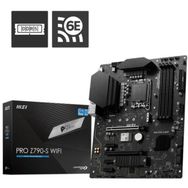 MSI LGA1700 MB PRO Z790-S WIFI INTEL Z790 DDR5 6600 OC 2XM2 4XSATA HDMI DP WIFI 6E 2.5 Gbps LAN ATX Anakart