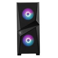 MSI Mag Forge 100R Temperli Cam 2x120 mm ARGB Fanlı ATX Siyah Oyuncu Bilgisayar Kasası