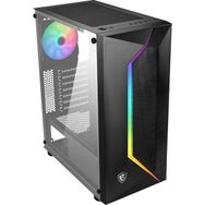 MSI MAG Vampiric 100R Temperli Cam 160 mm Fan Micro ATX Bilgisayar Kasa