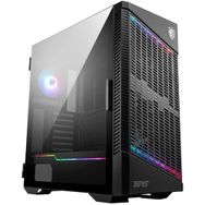 MSI Mpg Velox 100P Airflow Siyah Temperli Cam RGB ATX Bilgisayar Kasası