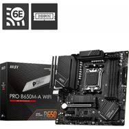 MSI Pro B650M-A WiFi AMD AM5 DDR5 Micro ATX Anakart