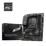 MSI Pro B760-P DDR4 II Intel B760 5333 MHz OC DDR4 Soket 1700 ATX Anakart