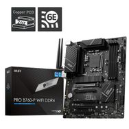 MSI Pro B760-P Wifi DDR4 Soket 1700 5333 Mhz Oc Matx Anakart