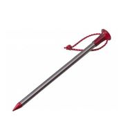 MSR Carbon-Core Stake Kit 4 Stakes Kırmızı Gri Çadır Kazığı
