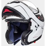 MT Atom Sv Solid Gloss Çene Açılır Siyah Motosiklet Kaskı