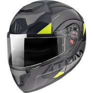 MT Atom Sv W17 B2 Çene Açılır Gri Motosiklet Kaskı