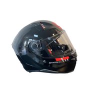 MT Revenge 2 Solid A1 Gloss Full Face Siyah Motosiklet Kaskı