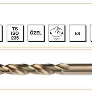 Mte 8.0 mm Altın Seri Paslanmaz Delme Matkap Ucu