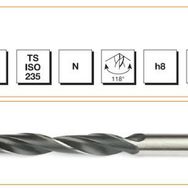 MTE B00000000250 Makina Takım 2.5 mm HSS DIN 338 Silindirik Saplı Haddeli Matkap Ucu