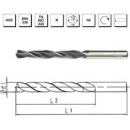 MTE B00000010620 Makina Takım 6.2 mm HSS DIN 338 Silindirik Saplı Haddeli Matkap Ucu