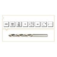 MTE B00007000190 Makina Takım 1.9 mm HSS DIN 338 Silindirik Saplı Taşlanmış Matkap Ucu