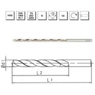 MTE B00007500250 Makina Takım 2.5 mm HSS DIN 1869-1 Silindirik Saplı Çok Uzun N Tipi Matkap Ucu