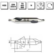 MTE B00010010125 Makina Takım 1.25 mm HSS DIN 333/A Punta Form A Matkap Ucu