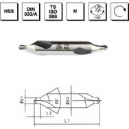 MTE B00010010800 Makina Takım 8 mm HSS DIN 333/A Punta Form A Matkap Ucu