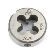 MTE B00110041111 Makina Takım W7/16 inç HSS DIN EN 22 568 Whitworth Normal Vidalı Pafta Lokması