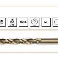 MTE HSS A Seri 9.5 mm Matkap Ucu