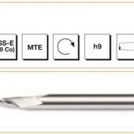 MTE HSS-CO8 8x8x120 mm Mormu Alüminyum Freze
