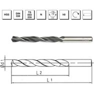 MTE HSS DIN 338 11.8 mm Silindirik Saplı Makina Takım Haddeli Matkap Ucu