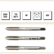 MTE HSS DIN 352 Metrik Normal Vidalı 3'lü Takım 3 mm El Kılavuzu