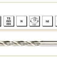 MTE HSS-E DIN 340 10 mm Silindirik Saplı Uzun Matkap Ucu