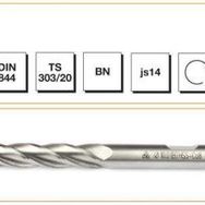 MTE HSSE DIN 844/BN 10 mm Uzun Parmak Freze