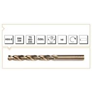 MTE Silindirik Saplı Krom Altın Seri 14 mm Matkap Ucu