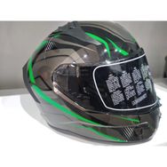 MTS 801 Lead Yeşil Güneş Gözlüklü Kask