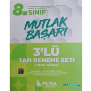 Muba Yayınları 8.Sınıf 3'lü Deneme Seti