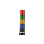 Mucco SNT-7013-DB4 12-24V AC/DC 4 Katlı Döner Buzzer Işıklı Kolon