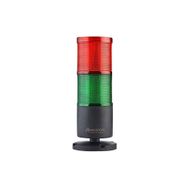 Mucco SNT-7024-FB2 24v DC Kırmızı - Yeşil 2 Katlı Flaşör Buzzer Işık Kolon