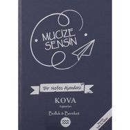 Mucize Sensin Koç Burcu Sembollü Süresiz Tarihsiz Lacivert 25x17 cm Ajanda