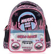 Muggle MU-7143 / STD Siyah Music Okul Çantası