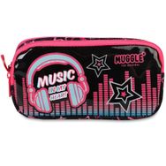 Muggle MU-7181 / STD Siyah Music Çocuk Kalem Çantası