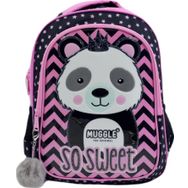 Muggle Mu-7303 Siyah Panda Sırt Çantası