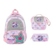 Muggle MU-9029 Star Koleksiyonu İlkokul Çantası + Beslenme Çantası