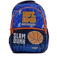 Muggle MU-9130 Mavi 3 Bölmeli Basket Is Fun Okul Sırt Çantası