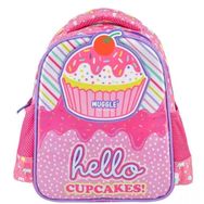 Muggle MU7075 Pembe Cup Cake Kız Çocuk Anaokulu Çantası