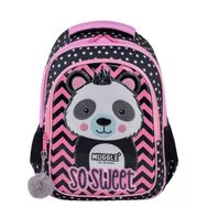 Muggle MU7303 Siyah Panda İlkokul Çantası